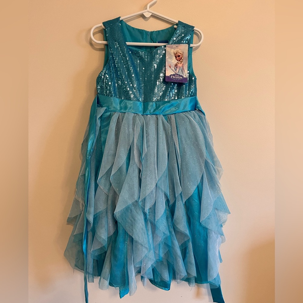 Frozen Elsa Disney gown costume 6X – brand new with tags